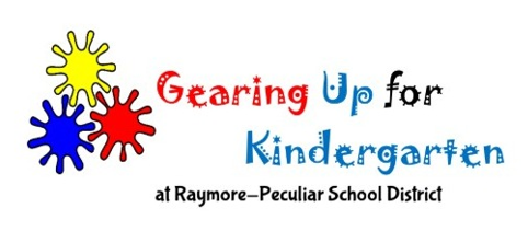 Gearing up for Kindergarten logo