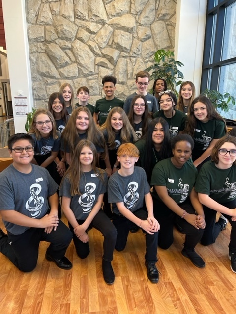 Group of choir students at RPSMS