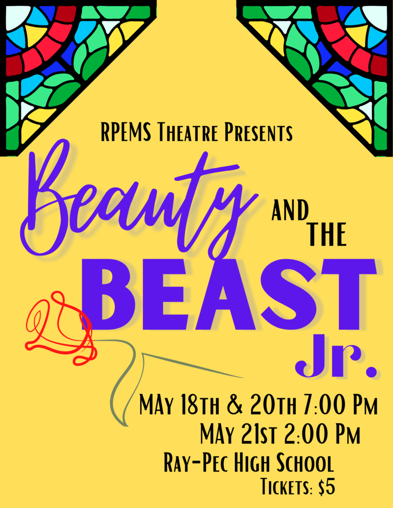 Ray-Pec East Middle School presents "Beauty and the Beast"