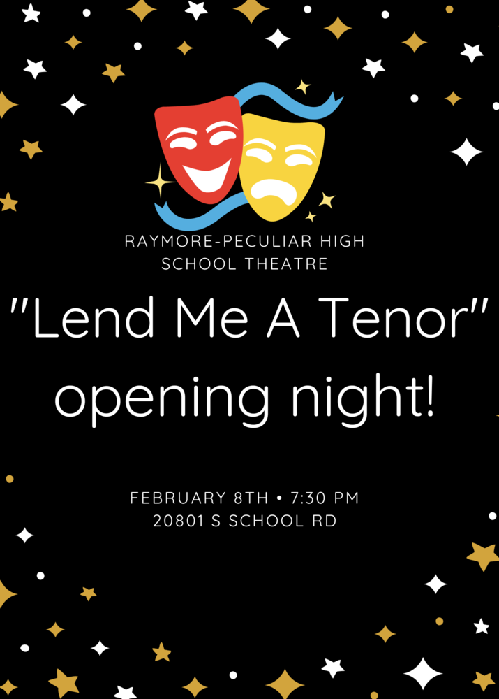 "Lend Me A Tenor" opening night!