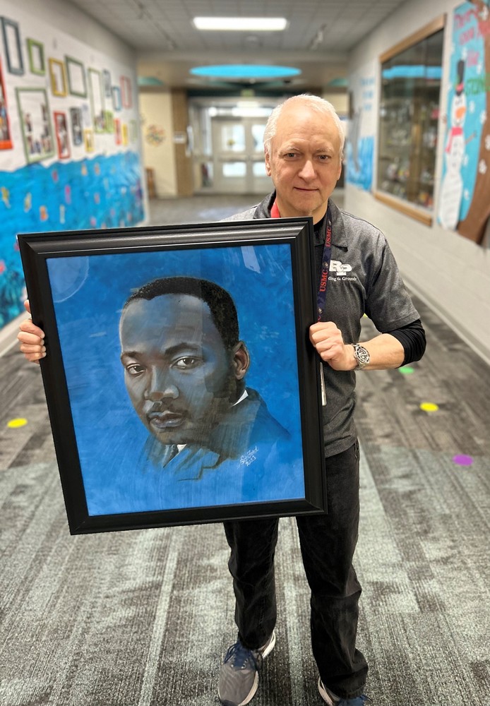 Mr.Ford Donates Painting