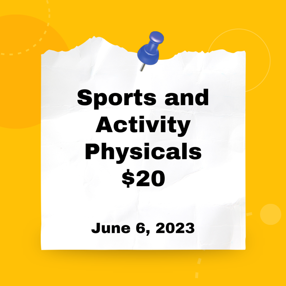 Ray-Pec annual Physical Night is June 6