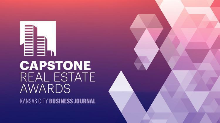 The words "Capstone Real Estate Awards - Kansas City Business Journal"