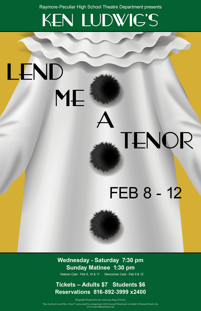 Poster image for "Lend Me a Tenor"